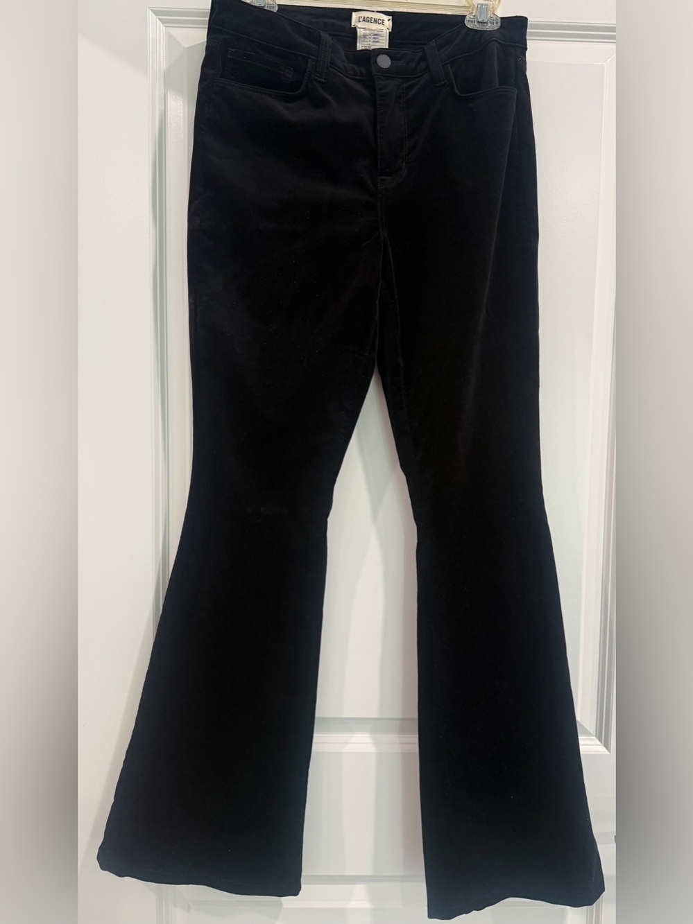 L'AGENCE Velvet flared jeans